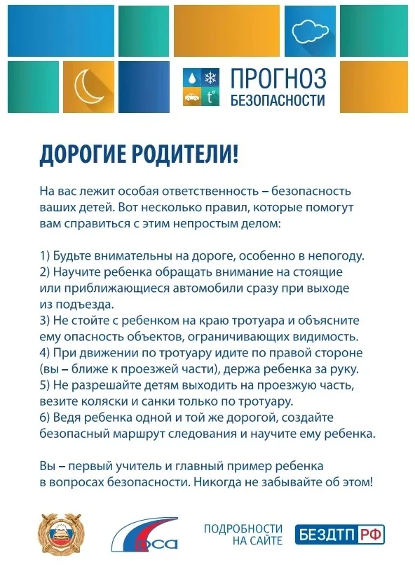 Прогноз безопасности.
